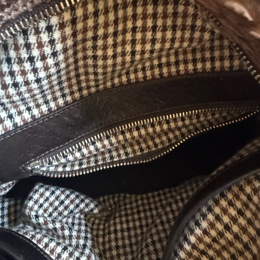 PAURIC SWEENEY Brown Leather Handbag - Picture 8 of 9